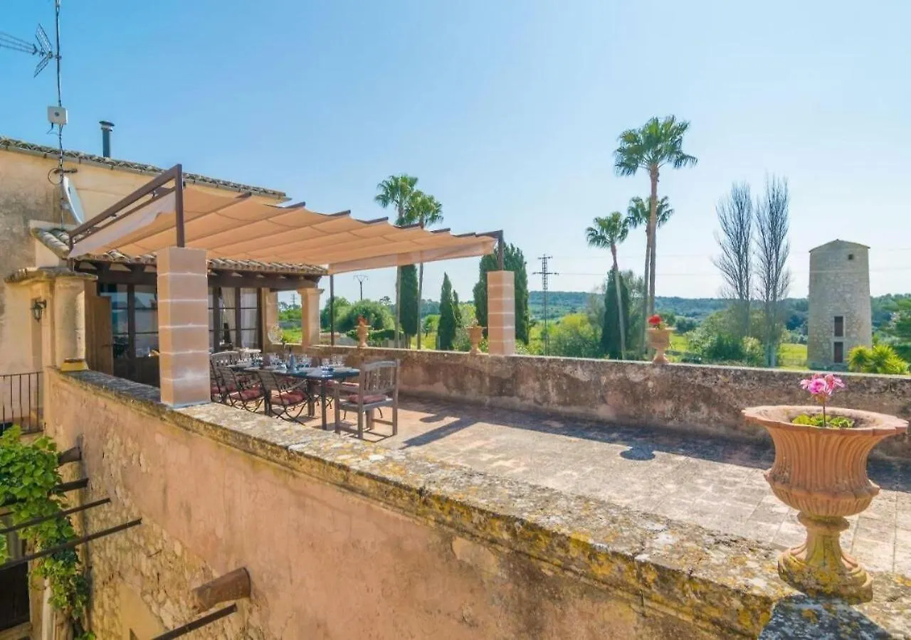 Son Costa, Villa Tipica Mallorquina Con Piscina モントゥィリィ