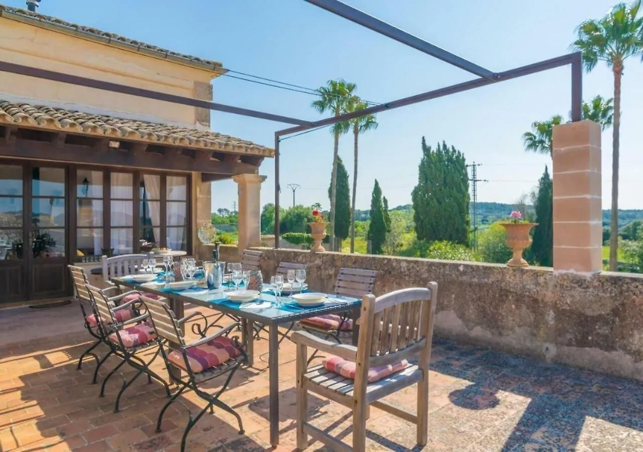 別荘 Son Costa, Villa Tipica Mallorquina Con Piscina モントゥィリィ スペイン