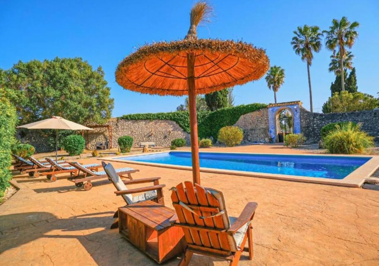 Son Costa, Villa Tipica Mallorquina Con Piscina Montuiri